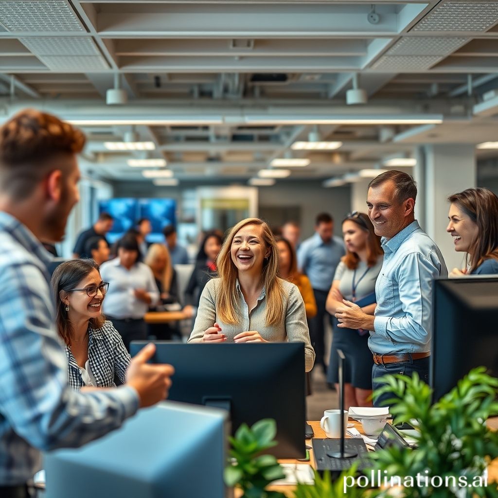 Newcastle NSW Office Scene